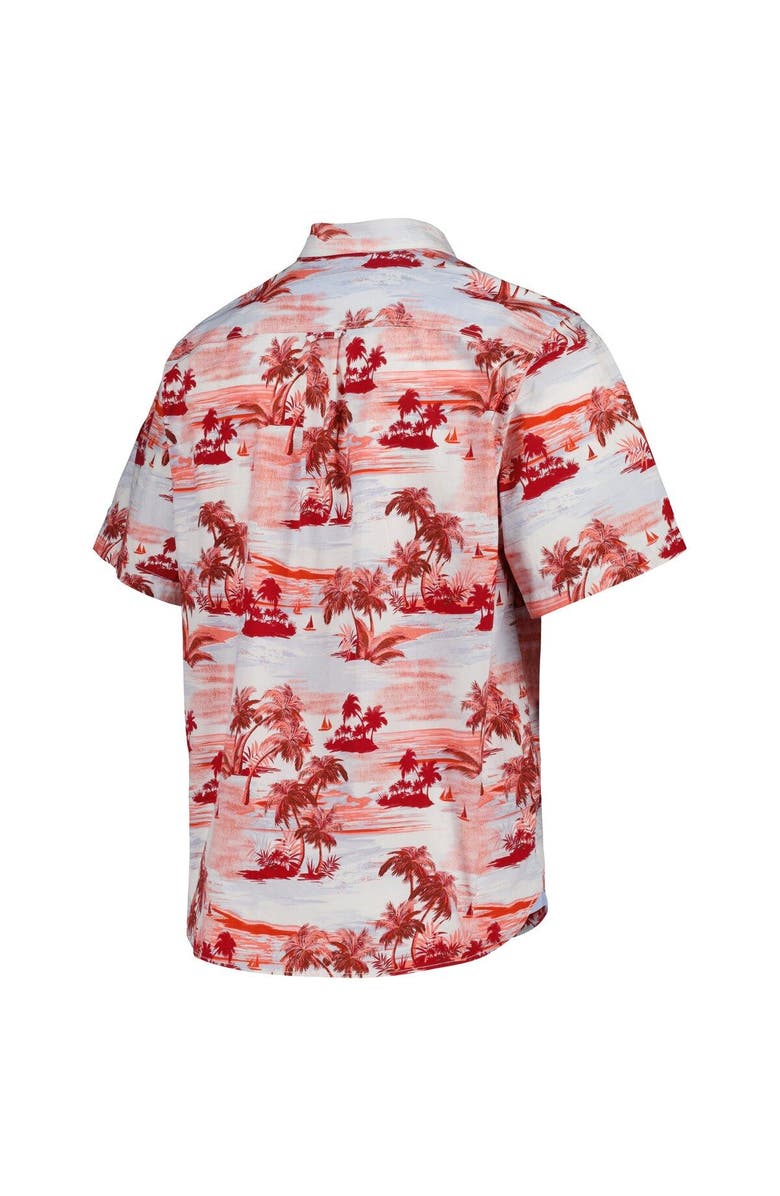 Tommy Bahama Men's Tommy Bahama Red Atlanta Falcons Sport Tropical Horizons Button-Up Shirt, Alternate, color,