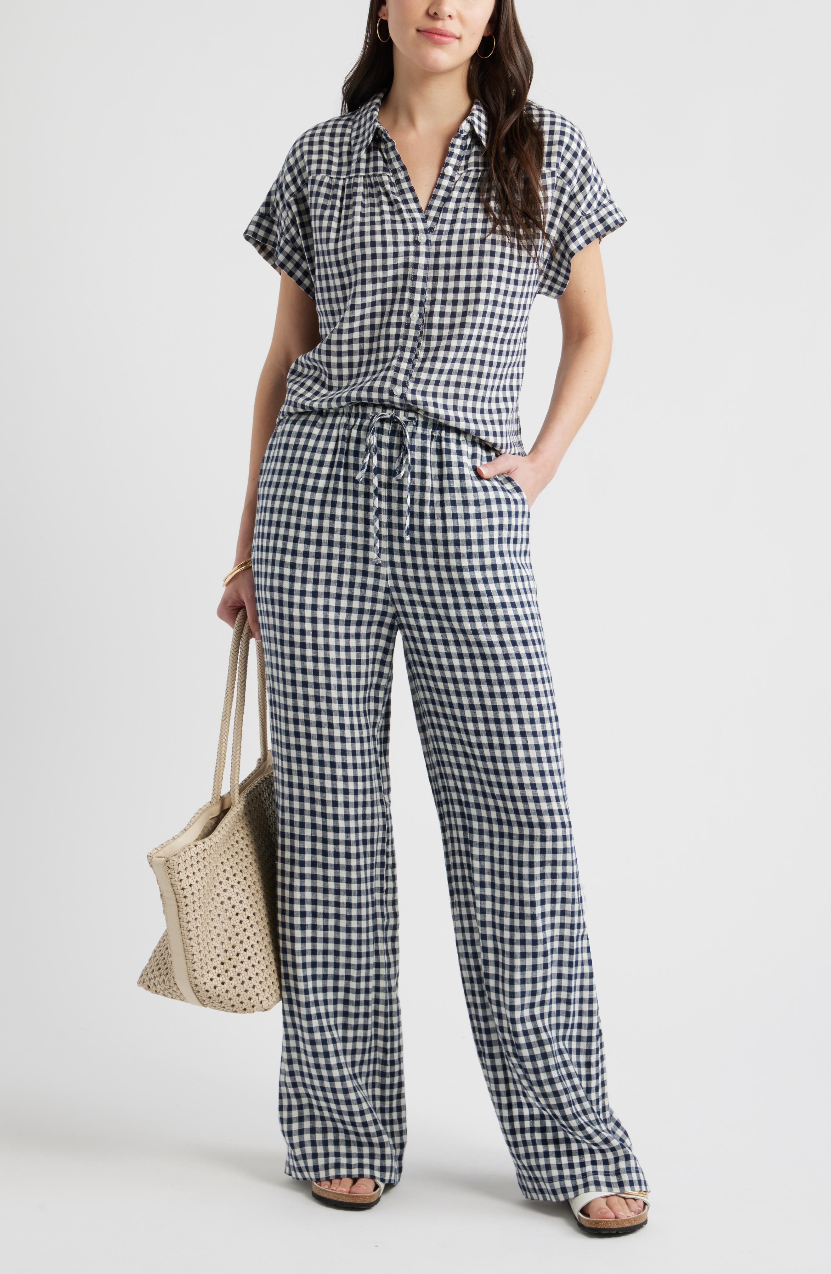 Easy Wide Leg Linen Pants - image 4