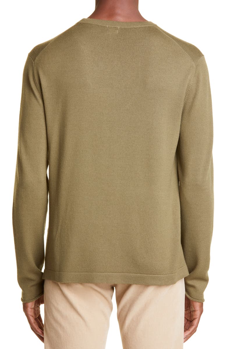 Massimo Alba Crewneck Wool Sweater, Alternate, color, 