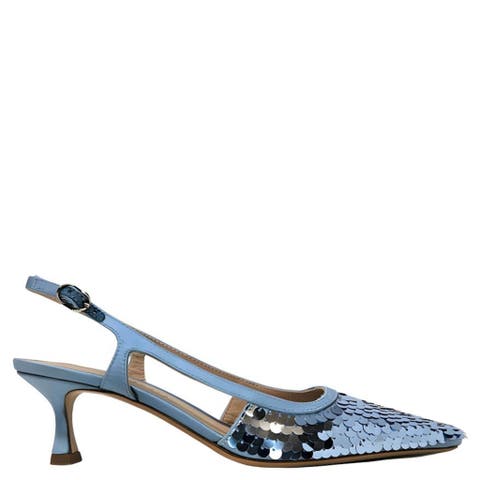 Sequence Snip Toe Slingback Heel