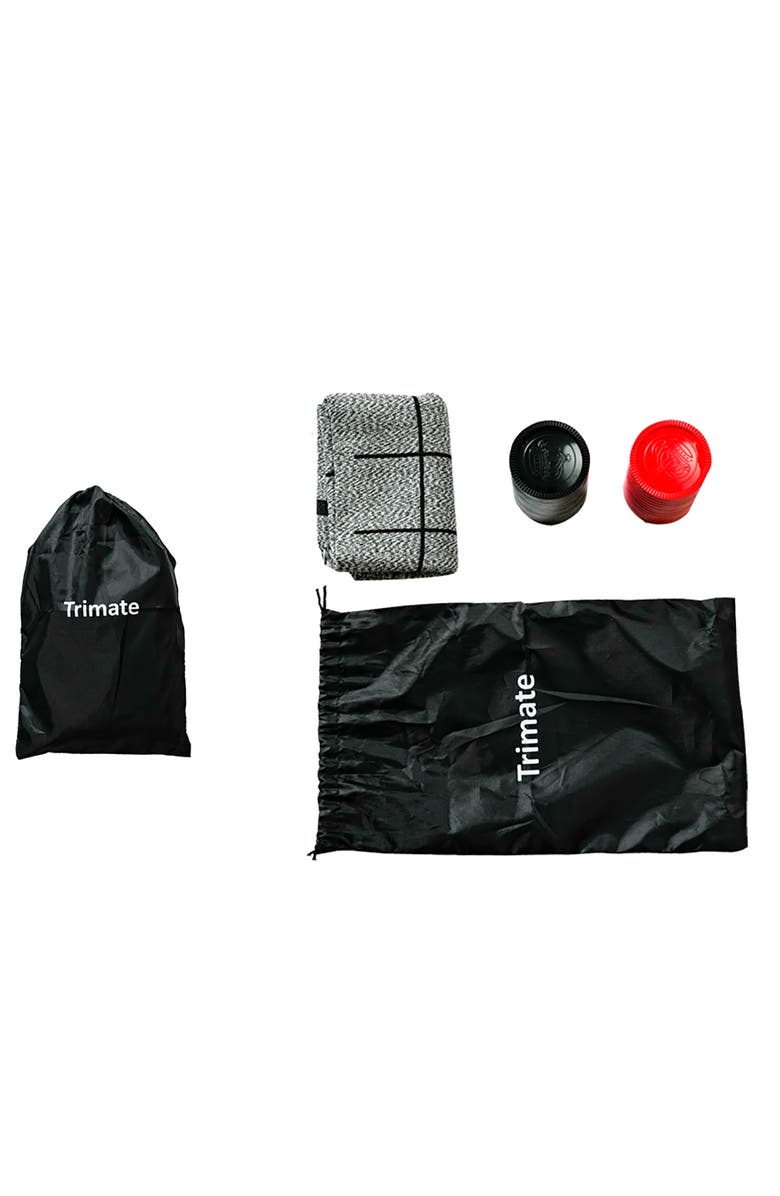 Trimate 3In1 Giant Checkers & Tic Tac Toe Jumbo, Age 4+, Alternate, color, Multicolored