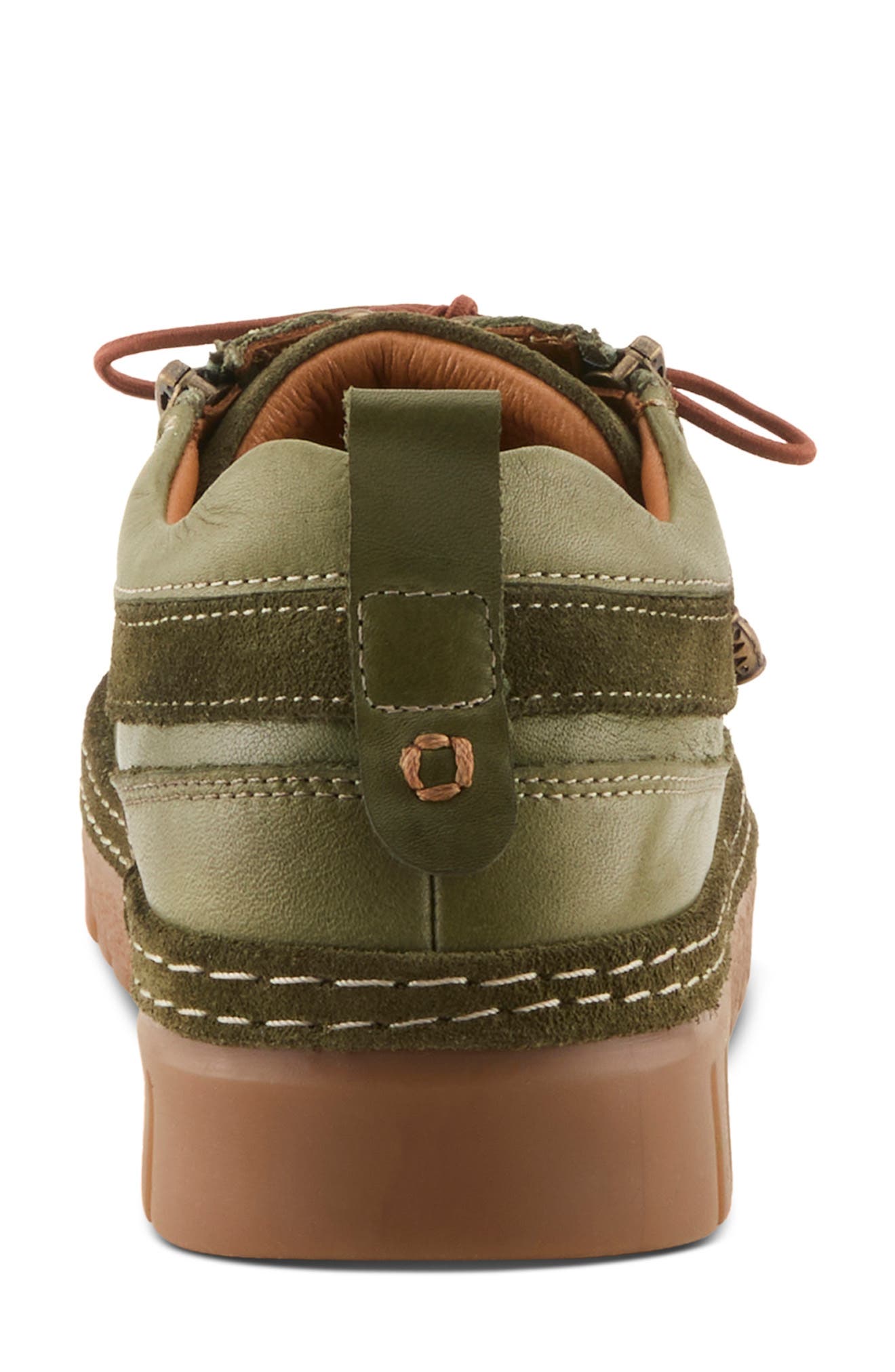 Spring Step Lauria Sneaker, Alternate, color, Olive Green