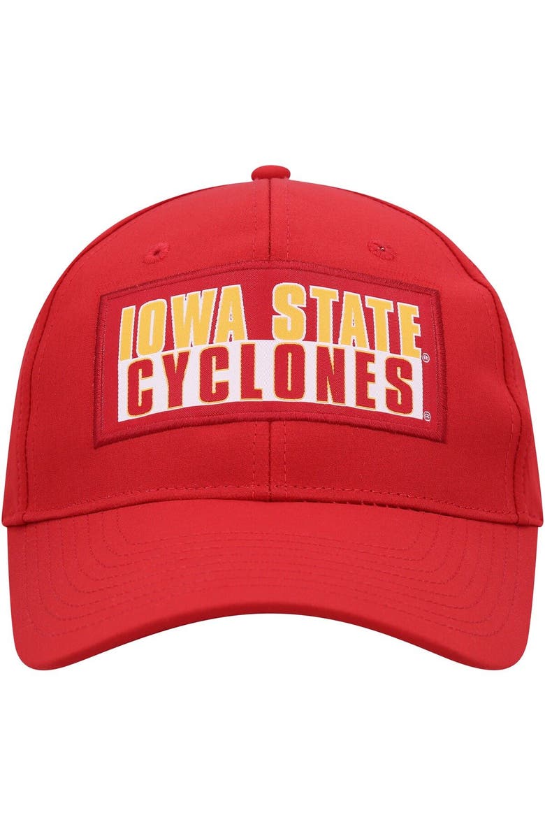 COLOSSEUM Men's Colosseum  Cardinal Iowa State Cyclones Positraction Snapback Hat, Alternate, color, Cardinal