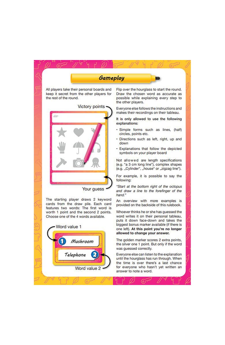 Rio Grande Games It'S A Balloon Word Guessing Drawing Game For Parties And Families, Ages 8+, Alternate, color, Multicolored