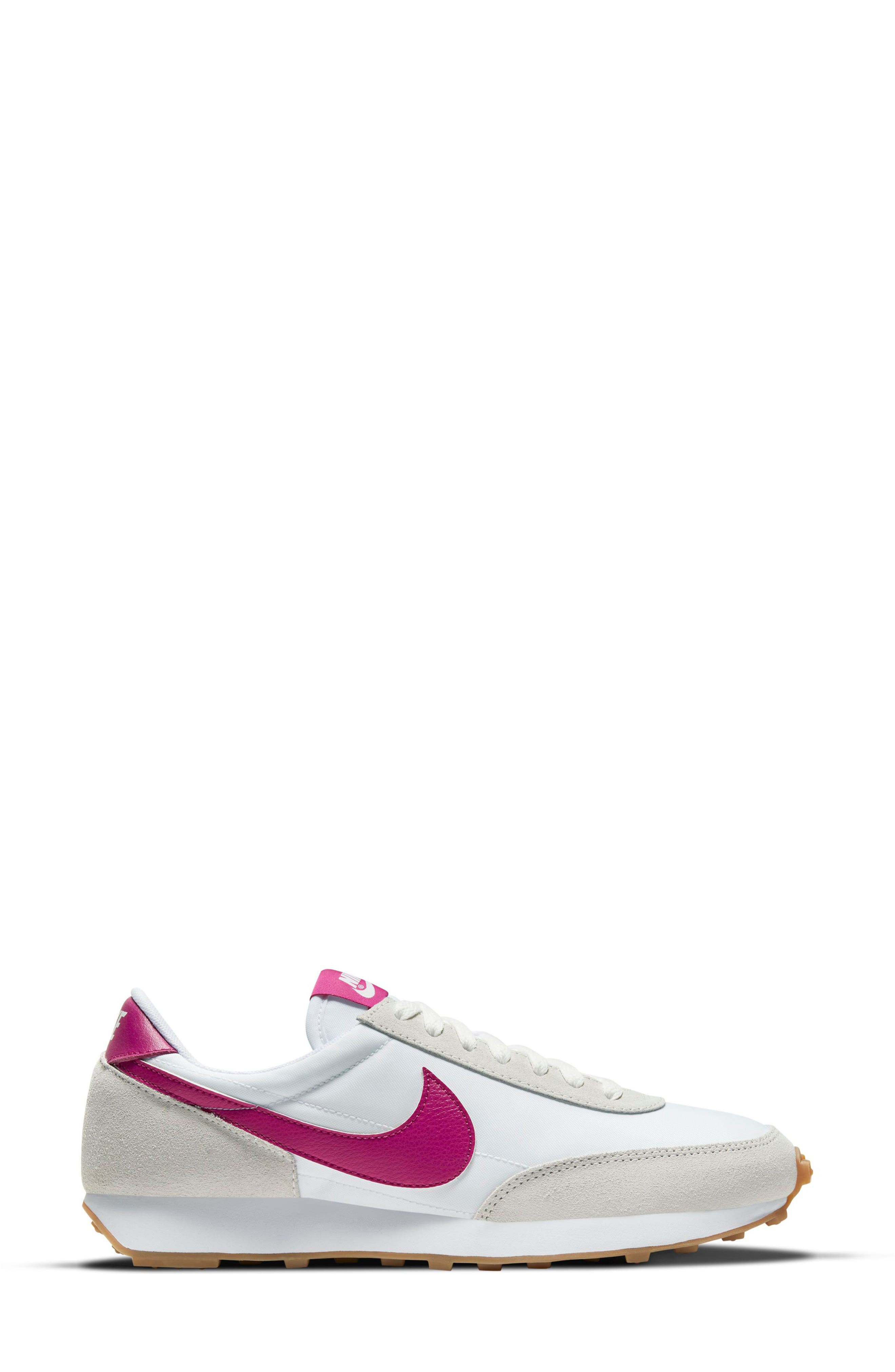 Daybreak Sneaker, Alternate, color, WHITE/ CACTUS FLOWER/ WHITE
