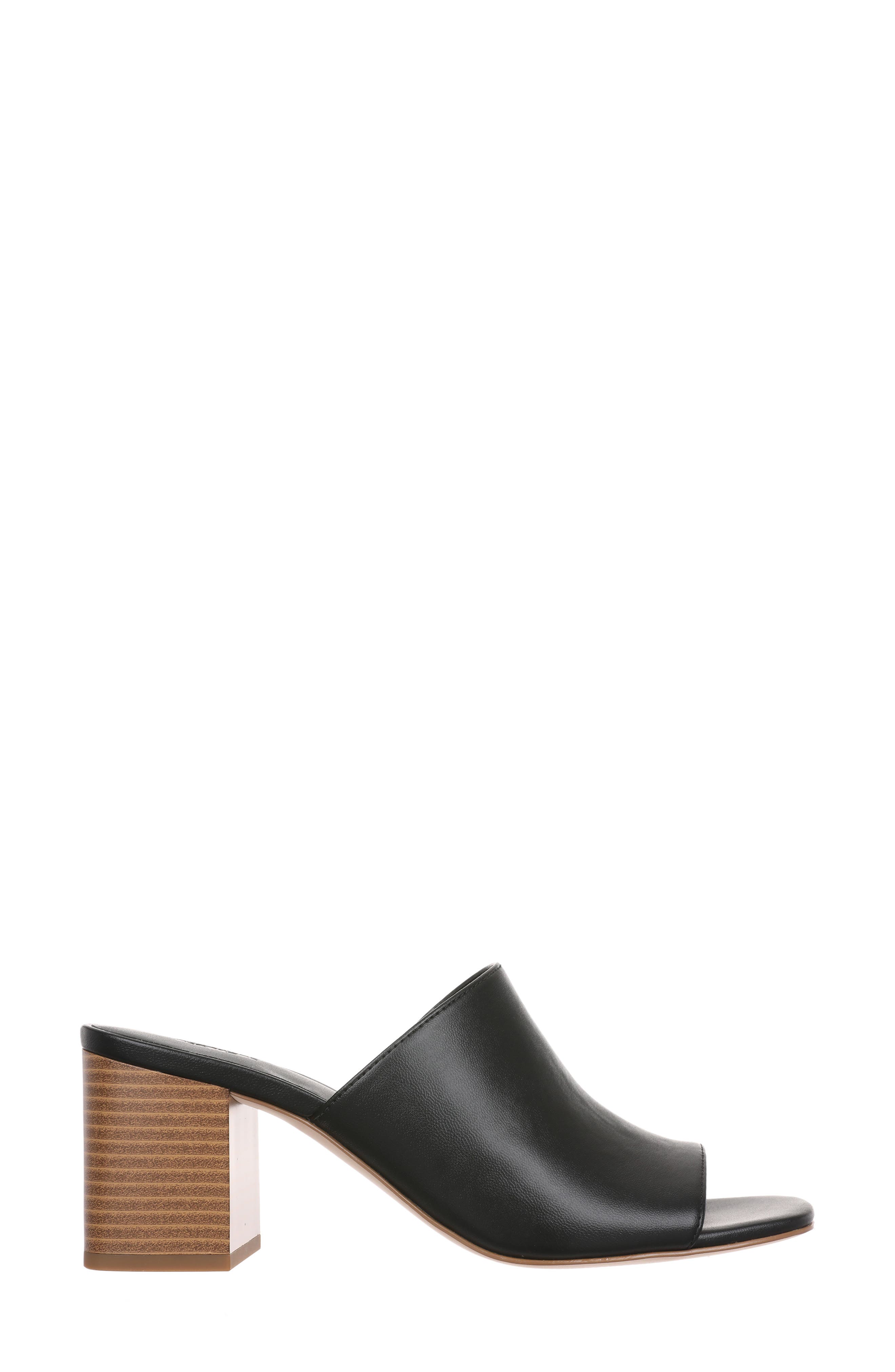 NORDSTROM RACK Lacey Block Heel Sandal, Alternate, color, Black
