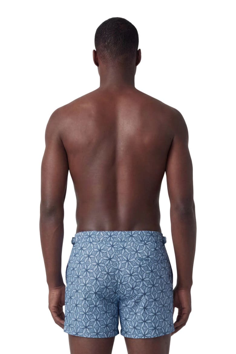 Tribal Mens Swim Tailored Short, Alternate, color, TRIBAL BLUE