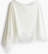 H&M One-shoulder Cape Top