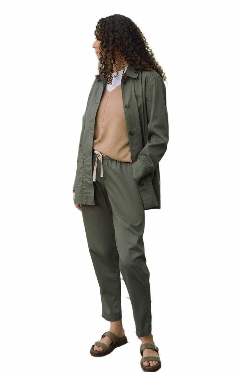 Pact Organic Cotton Daily Twill Pant, Alternate, color, Castor Grey