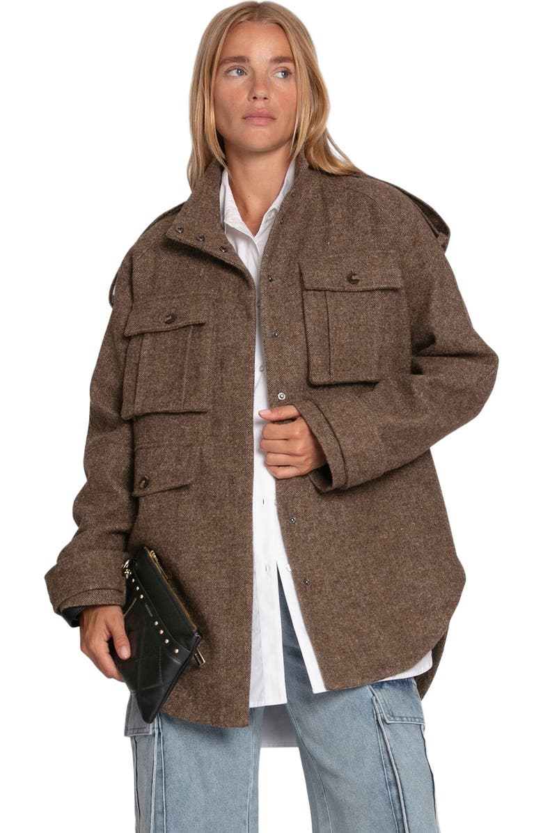 Belle & Bloom Be Mine Quilted Pouch, Alternate, color, Black