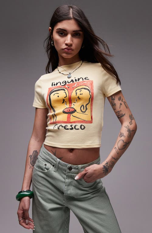 Topshop Linguine Baby Tee