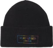 Kurt Geiger London Crystal Logo Beanie