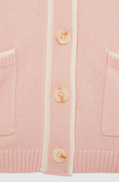REISS REISS KIDS' JUNI JR. WOOL BLEND CARDIGAN 