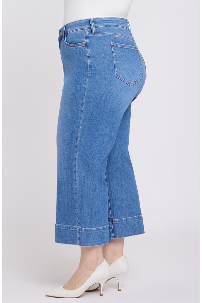 Teresa Wide Hem Ankle Wide Leg Jeans, Alternate, color, BLUE PARADISE