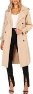 Petal & Pup Trina Belted Trench Coat