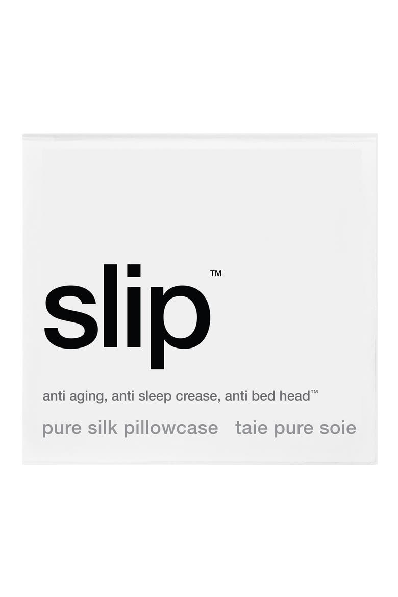 Pure Silk White King Pillowcase Set $220 Value, Alternate, color, NO COLOR