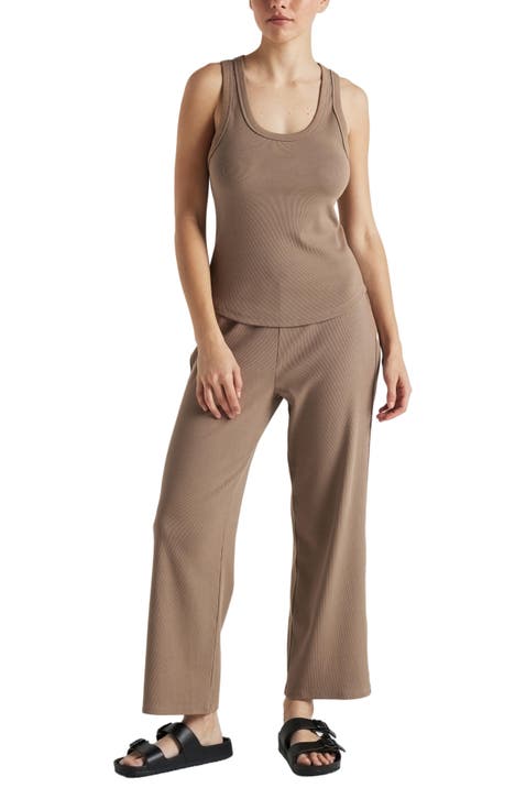 Serene Rib Relaxed Pant