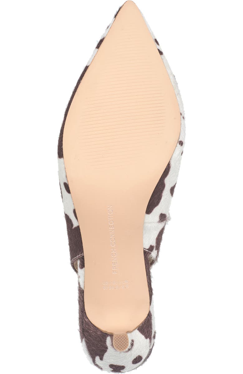 French Connection Quinn Cowprint Heel, Alternate, color,