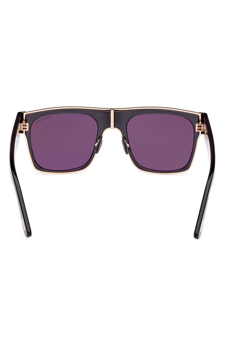 TOM FORD Edwin 54mm Square Sunglasses, Alternate, color,