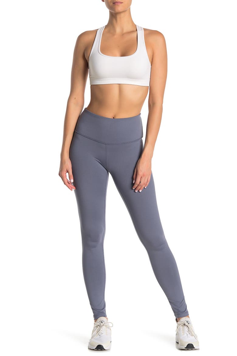 High Waist Daily Leggings, Main, color, GREY FOLKSTONE