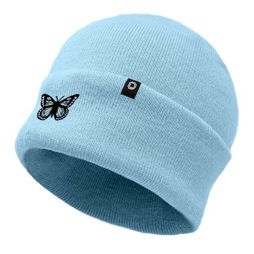 Dalix Butterfly Beanie In Beige