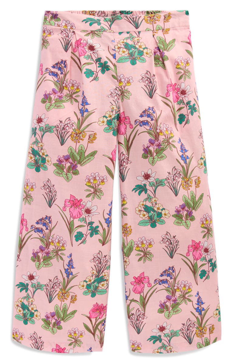 Mini Boden Kids' Occasion Pants, Main, color, Pink Floral