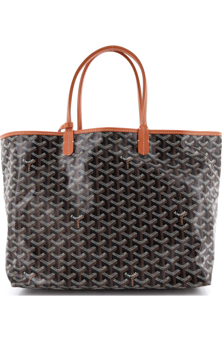 Pre-Owned Goyard Saint Louis Tote Coated Canvas PM, Alternate, color, Black