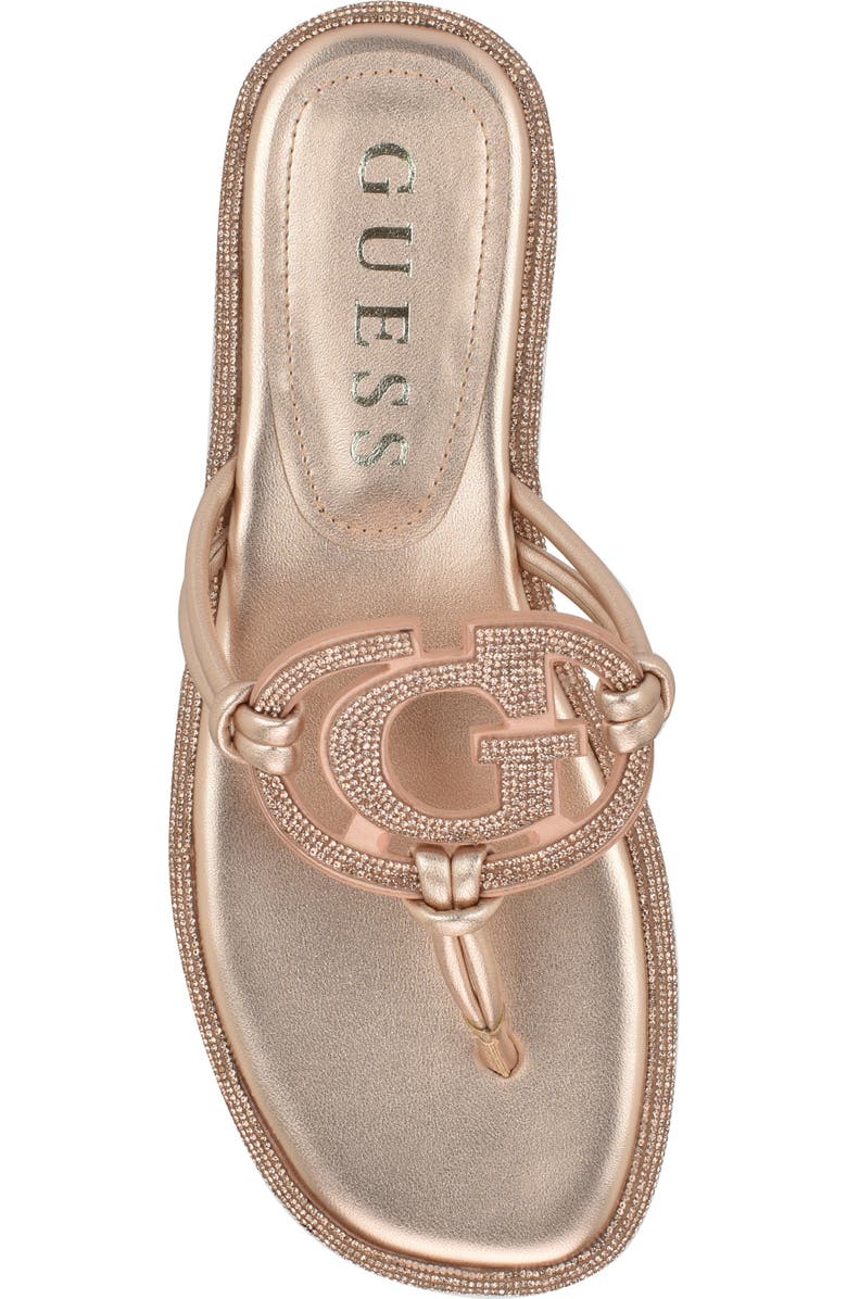 GUESS Saima Sandal, Alternate, color, Light Pink