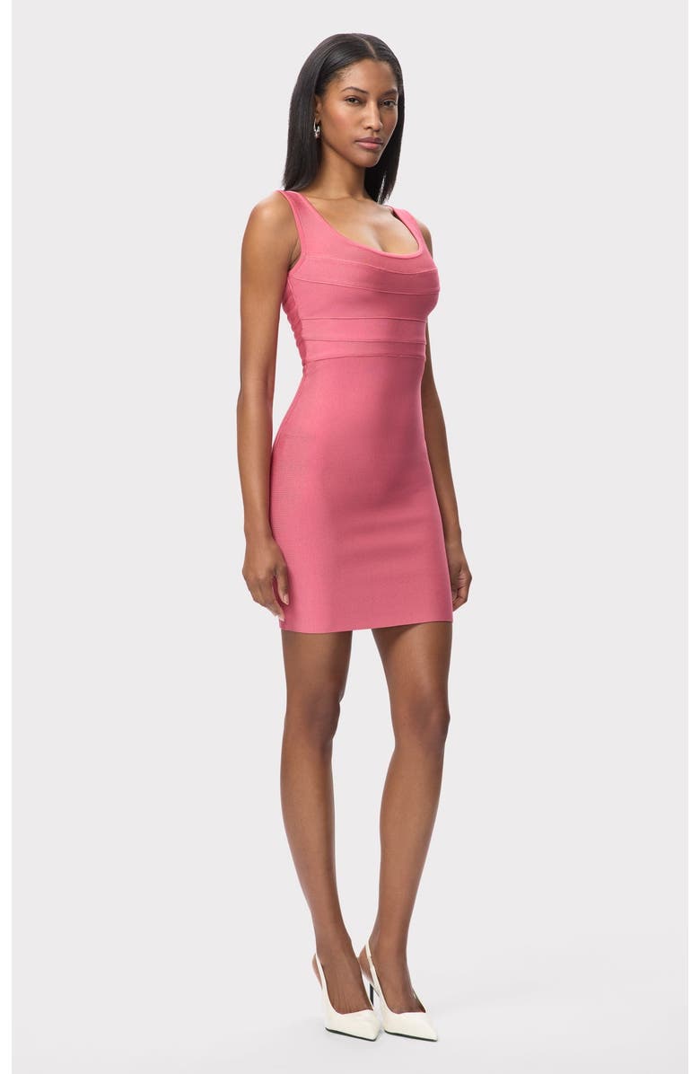 Herve Leger The Amara Dress, Alternate, color, Bubblegum