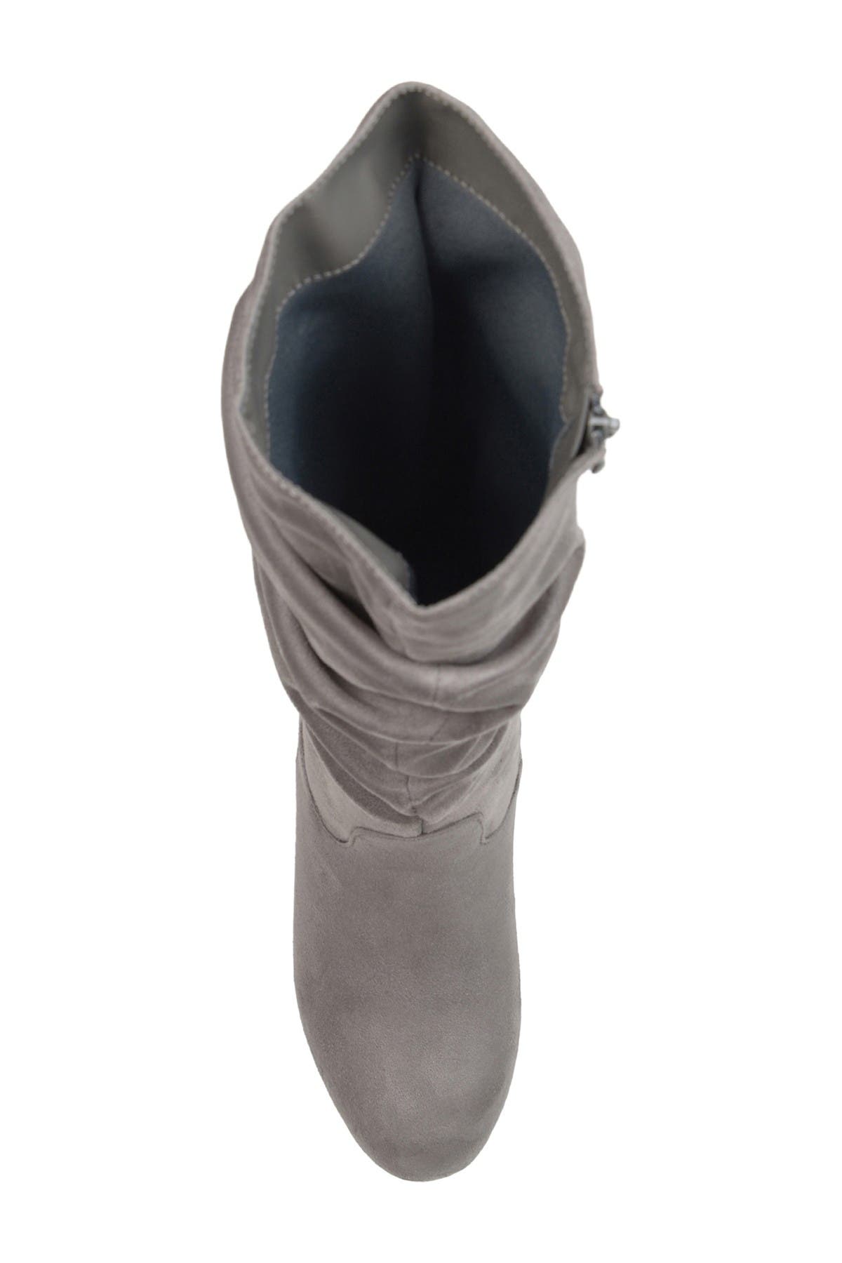 Journee Collection Haze Wedge Boot, Alternate, color, Grey