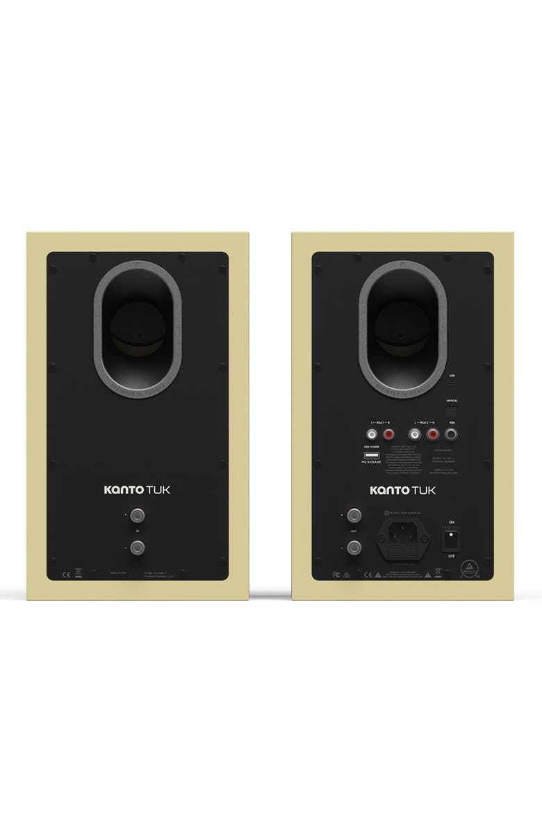TUK G2 Powered Speaker System with Bluetooth 5.4, Alternate, color, Butter