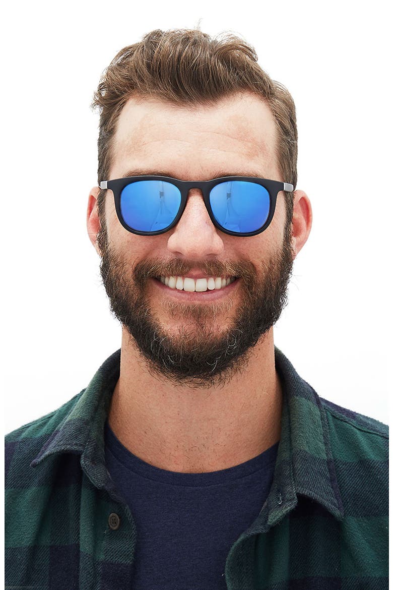 Seacliff 48mm Polarized Sunglasses, Alternate, color, CLEAR OCEAN