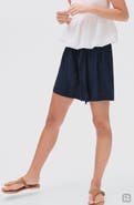 MANGO TEEN Bow Pleated Shorts