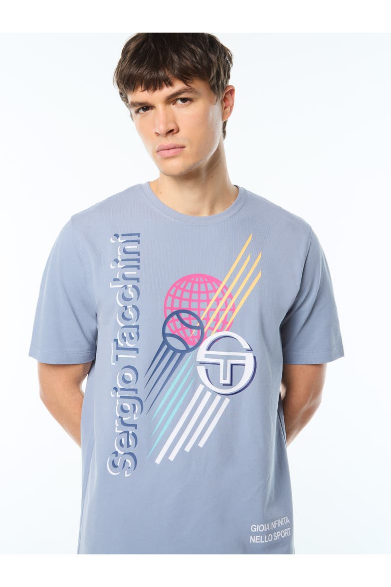 Giocare T-Shirt, Alternate, color, TROPOSPHERE HEATHER