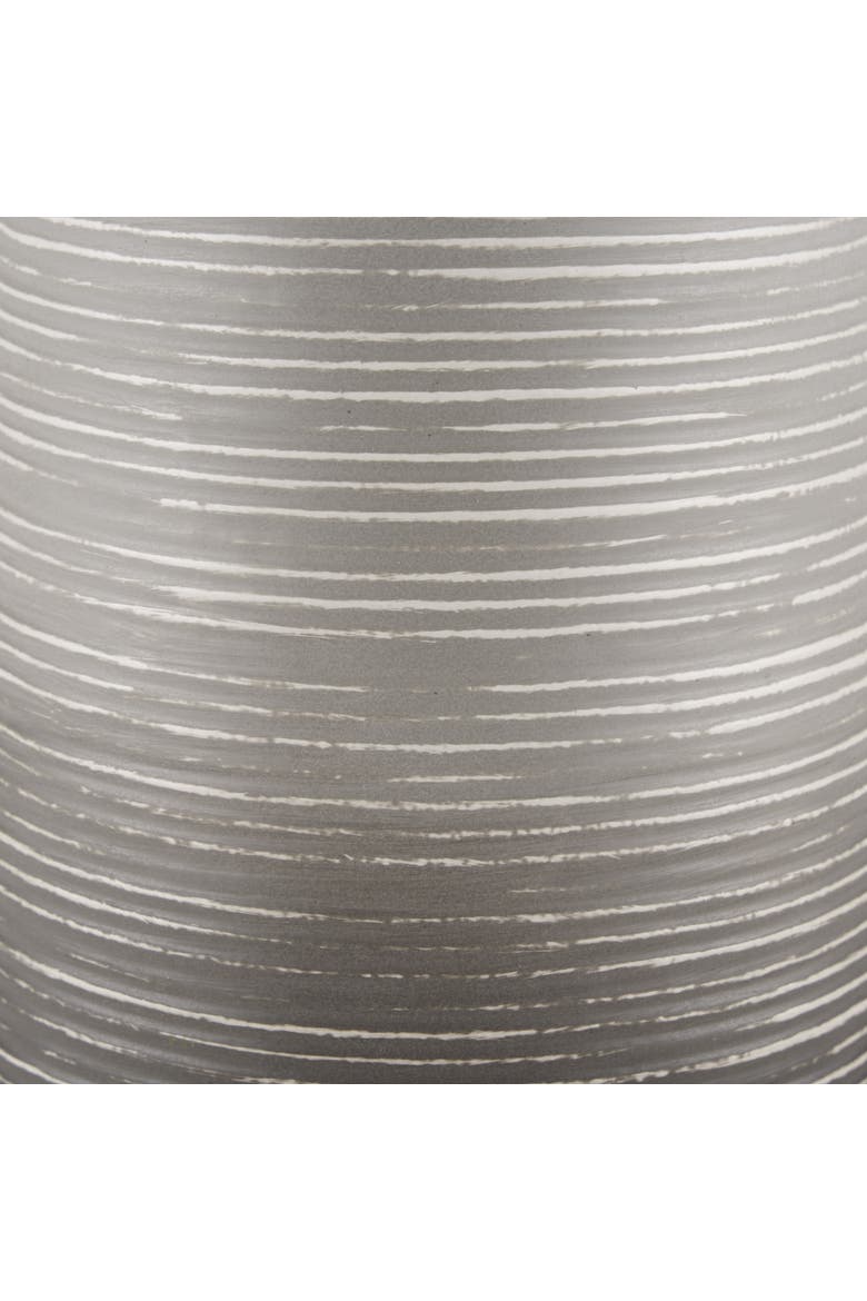 Toru Ombre Metal Vase, Alternate, color, Grey