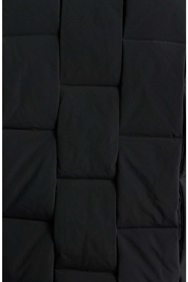 Milazzo Basketweave Quilted Puffer Jacket, Alternate, color, BLACK