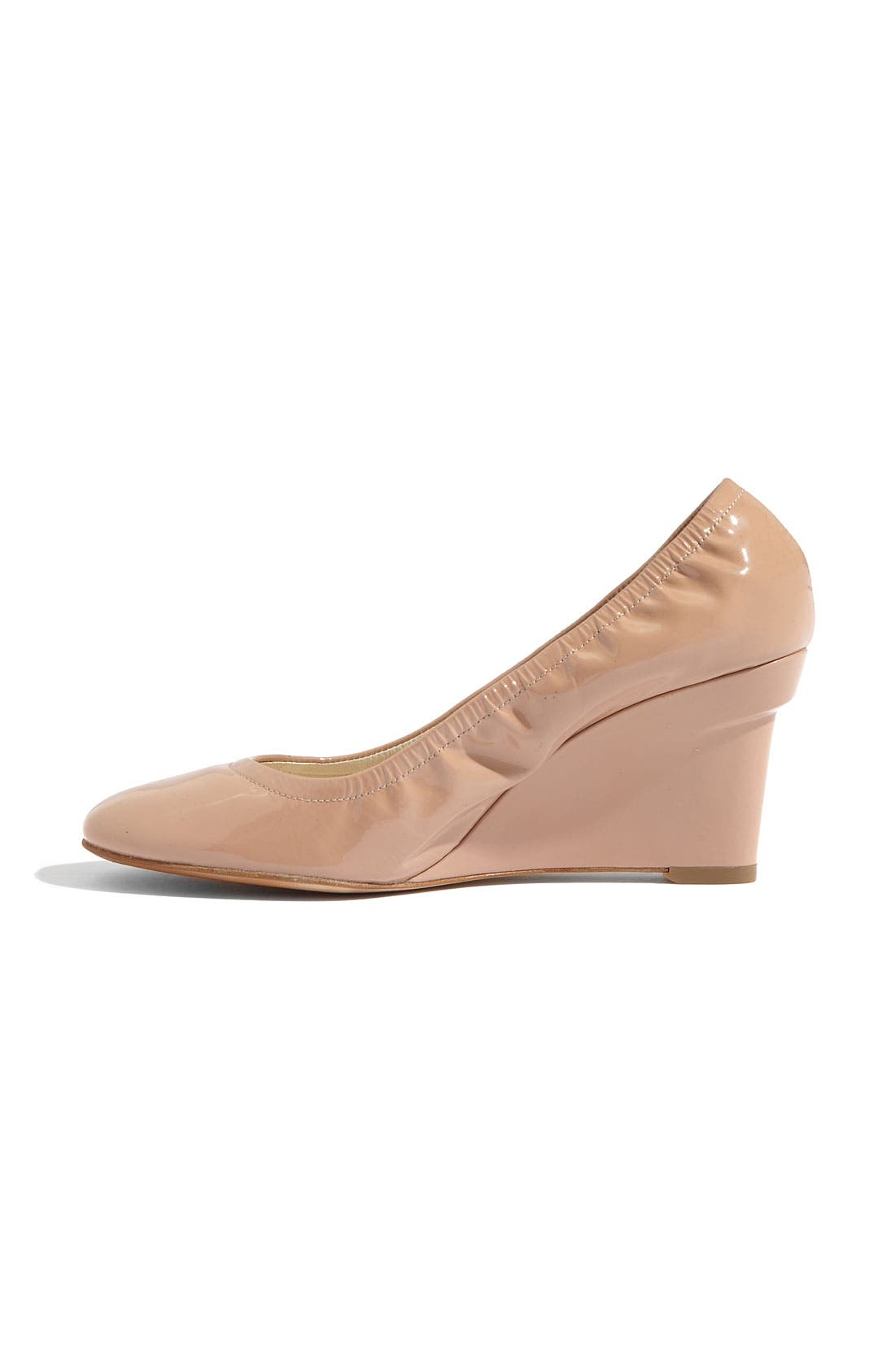 'Monique' Pump, Alternate, color, LATTE PATENT