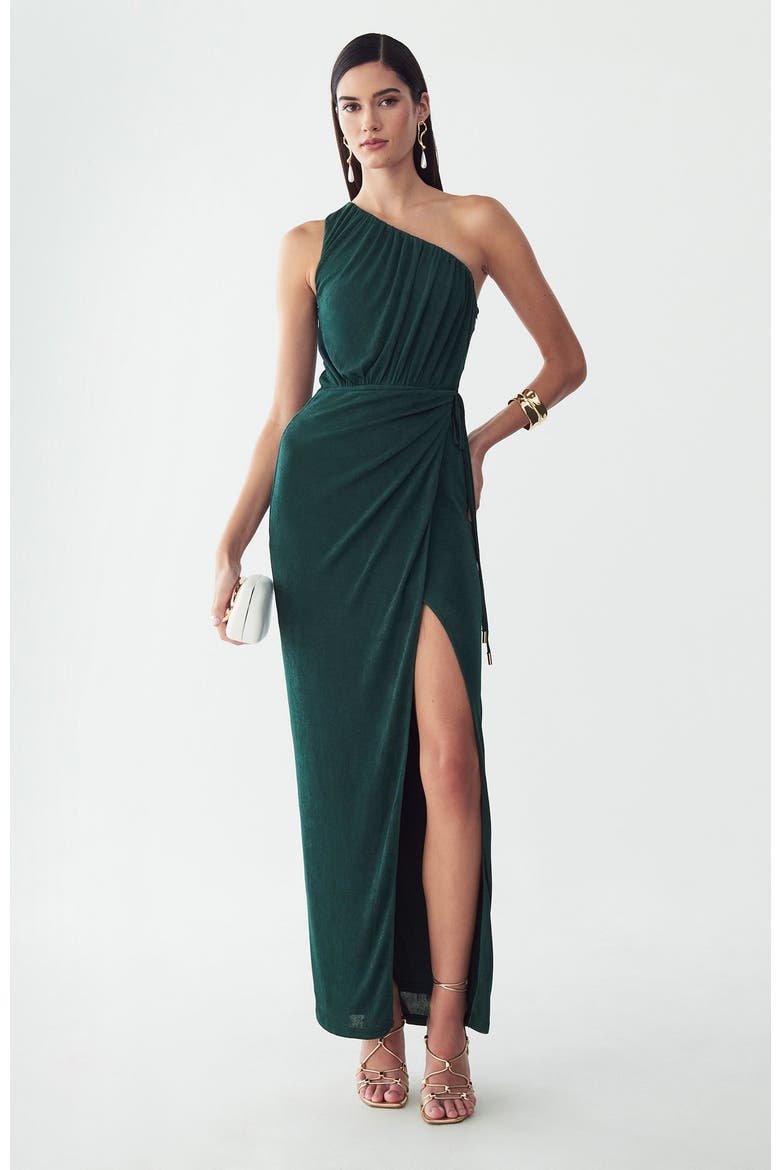 Emilie Maxi Dress, Alternate, color, Emerald
