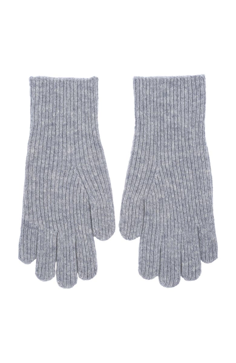 Echo Ribbed Glove, Alternate, color, Silver