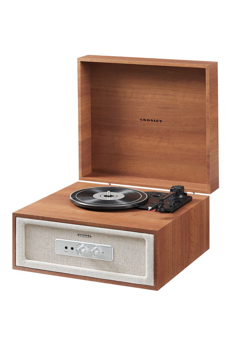 Rohe Bluetooth® Record Player with Stand, Alternate, color, NATURAL