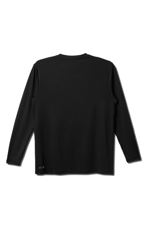 Quiksilver Everyday Surf Long Sleeve Performance Rashguard In Black