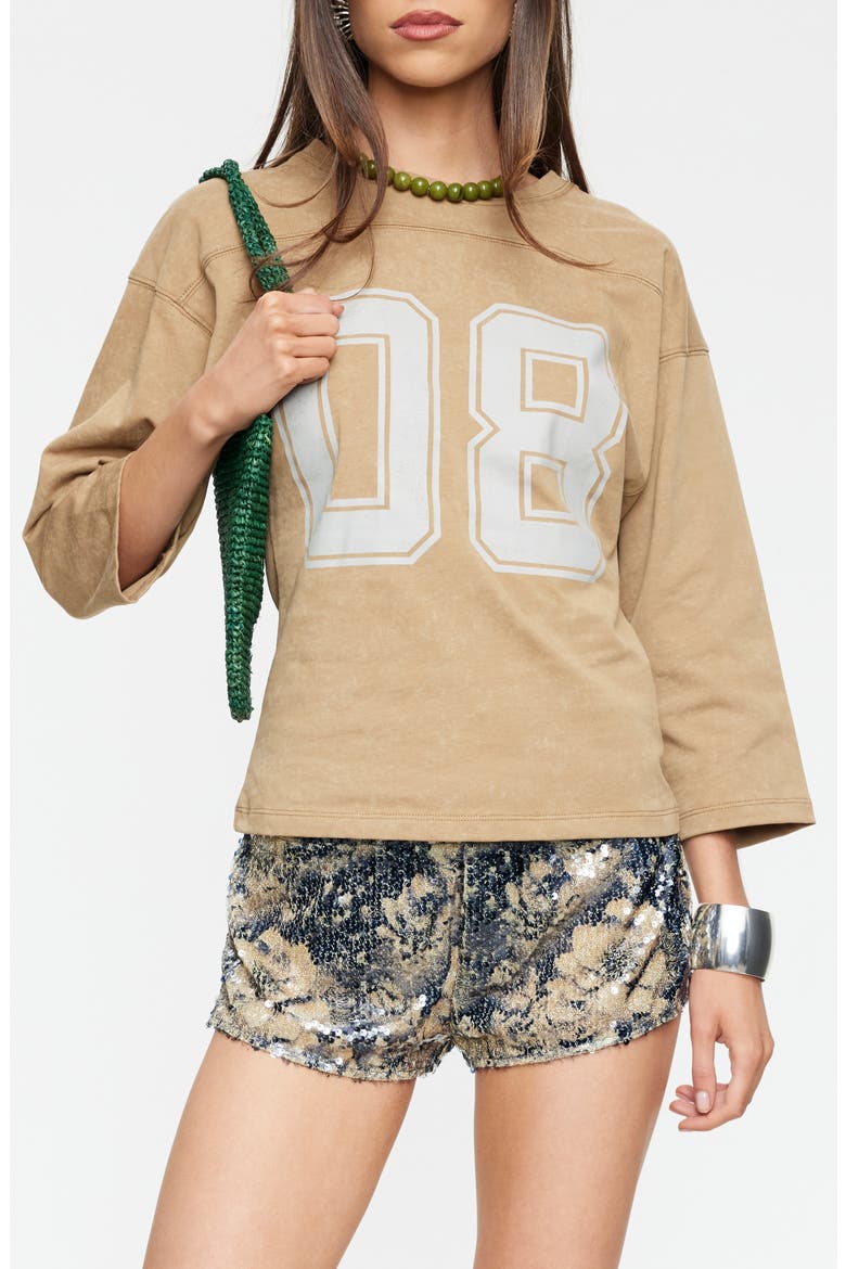 City Graphic T-Shirt, Main, color, CAMEL