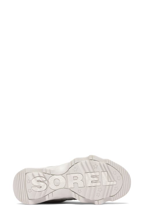Sorel Kinetic Impact Waterproof Zip Bootie In Neutral