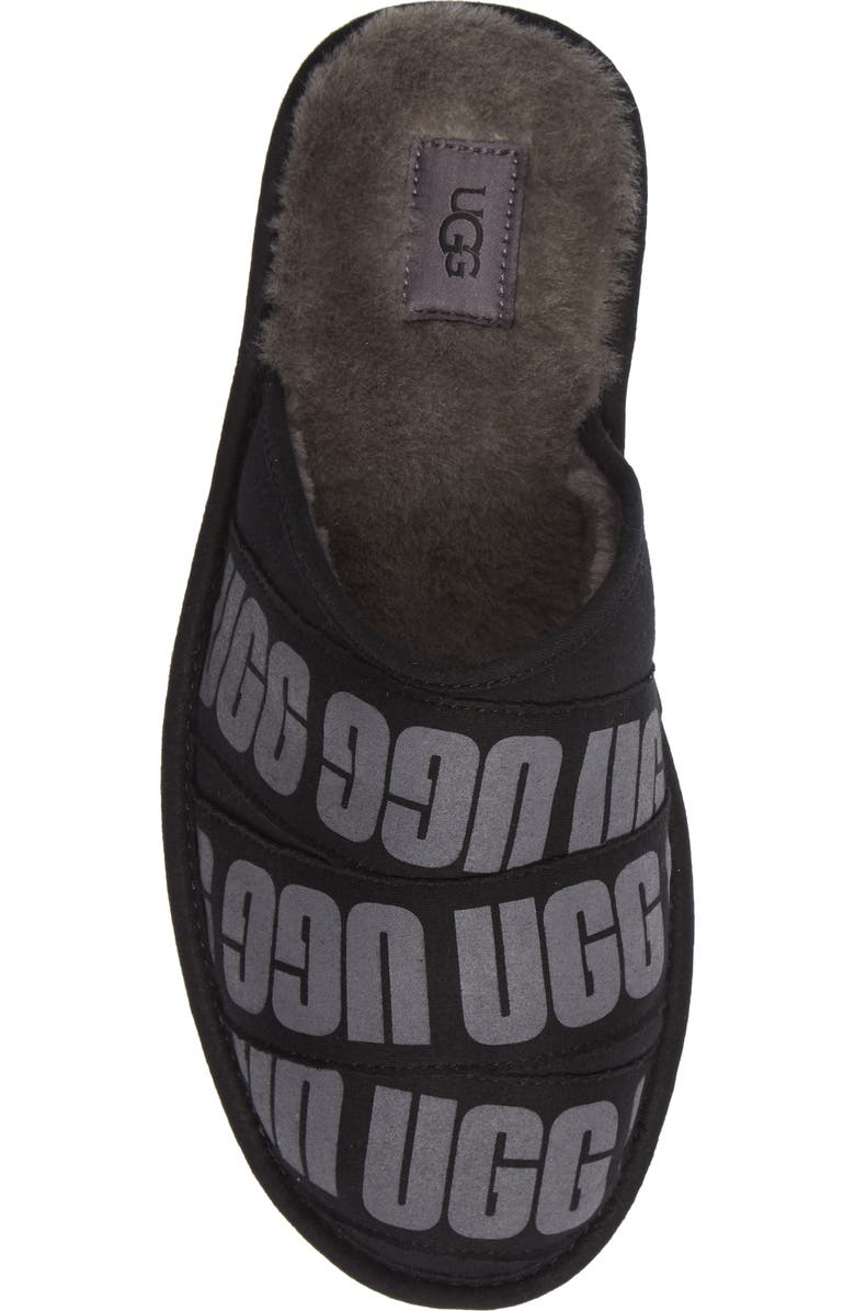 UGG<sup>®</sup> Scuff Graphic Band Slipper, Alternate, color,