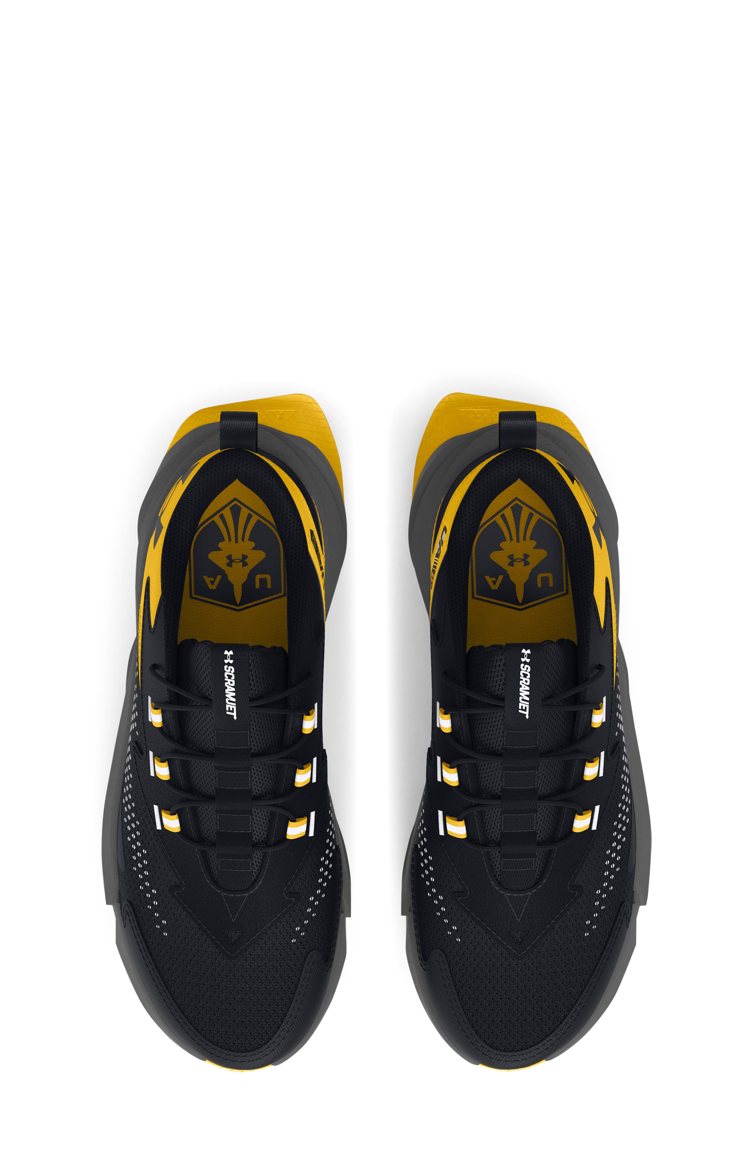 Under Armour Kids' Scramjet 6 Sneakers, Alternate, color, Black