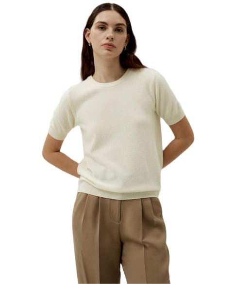 Baby Cashmere Crew Neck Knit Top