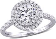 Julianna B. 1-3/8 CTW Lab-Grown Diamond Halo Ring 14k