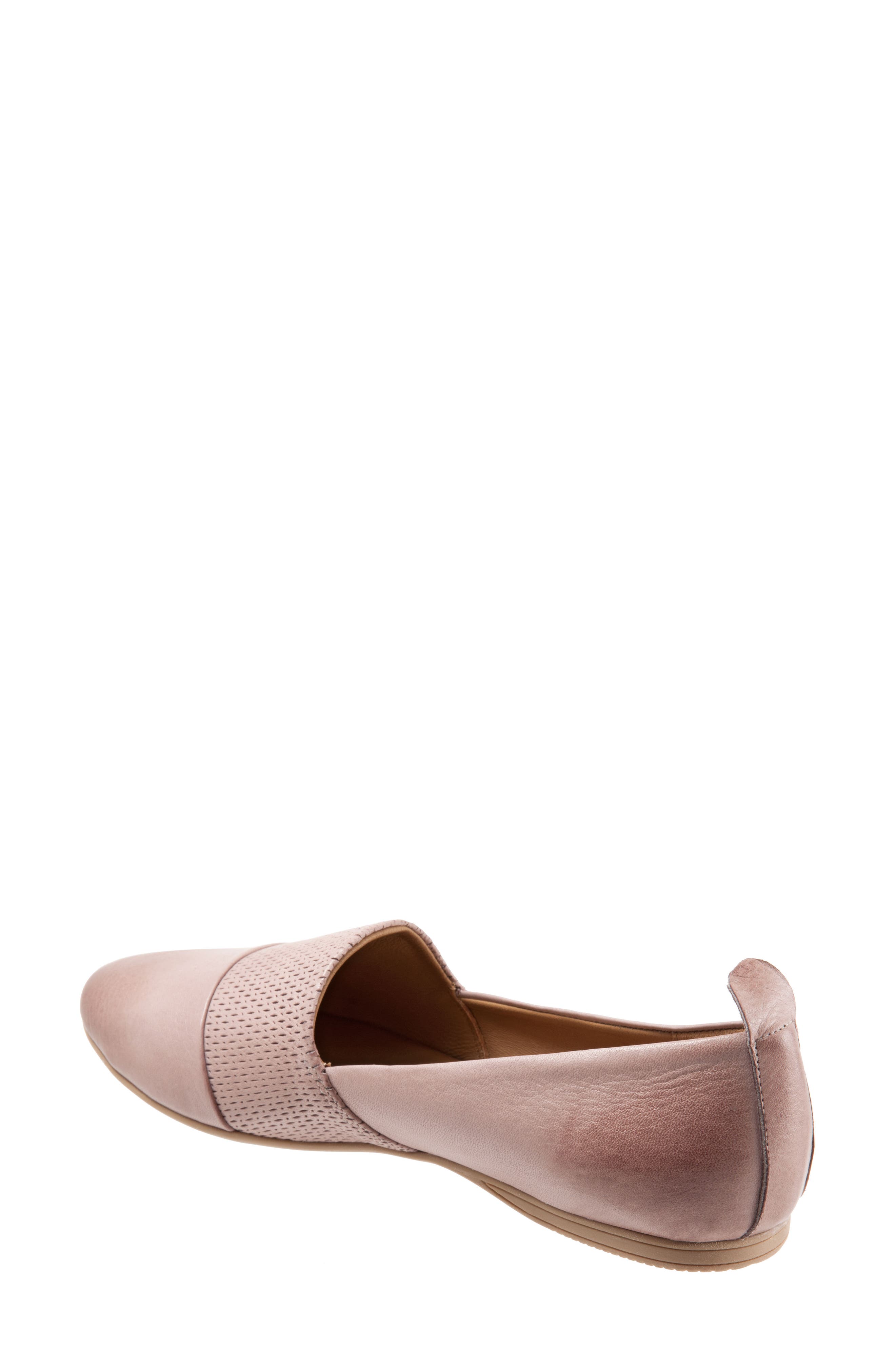 Katy Flat, Alternate, color, DUSTY MAUVE LEATHER