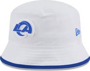 New Era Men's New Era  White Los Angeles Rams 2025 NFL Training Camp Stretch Bucket Hat