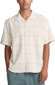 RVCA Vacancy Plaid Camp Shirt